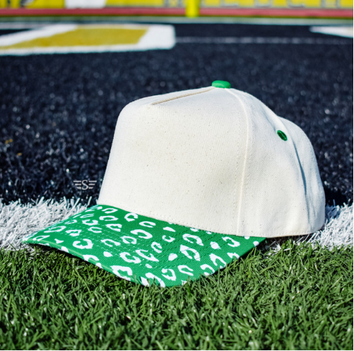 Green Leopard Hat