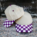 Purple Checkered